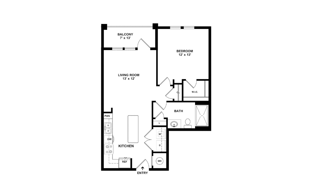 2D Flat Floorplan - A5